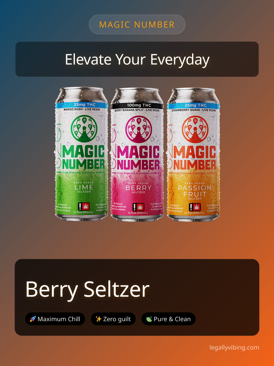 Berry Seltzer by Magic Number
