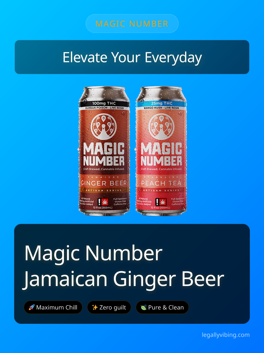 Magic Number Jamaican Ginger Beer by Magic Number