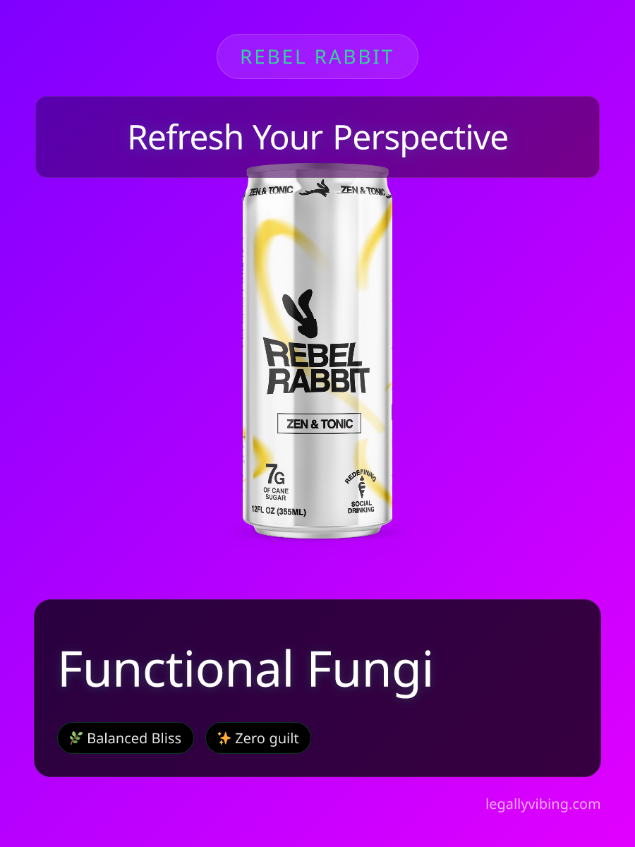 Functional Fungi by Rebel Rabbit