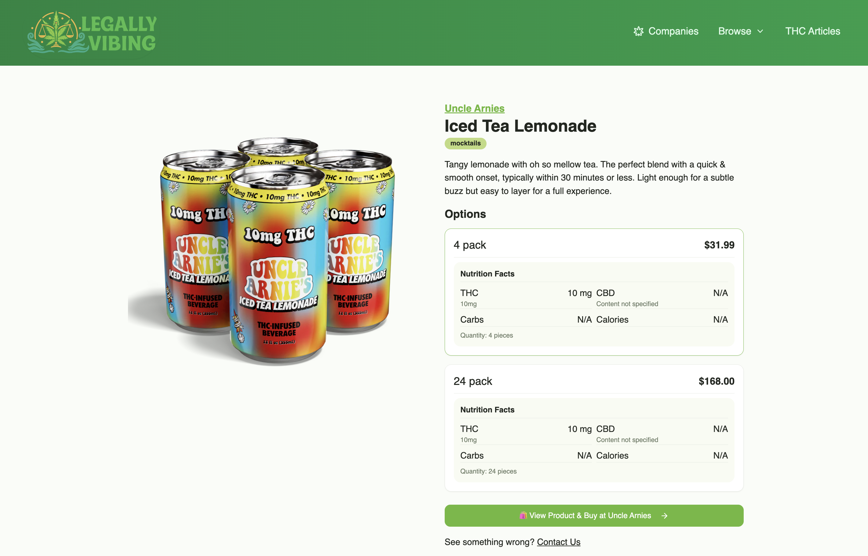 LegallyVibing.com Screenshot